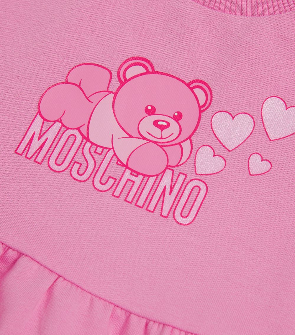 Jersey Teddy Bear Logo Dress