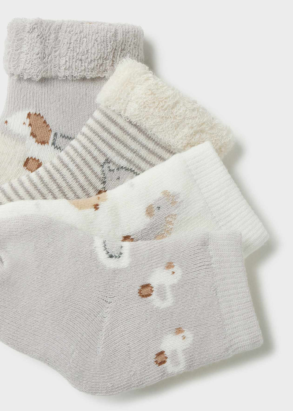 Newborn Boy 4-Pack Socks
