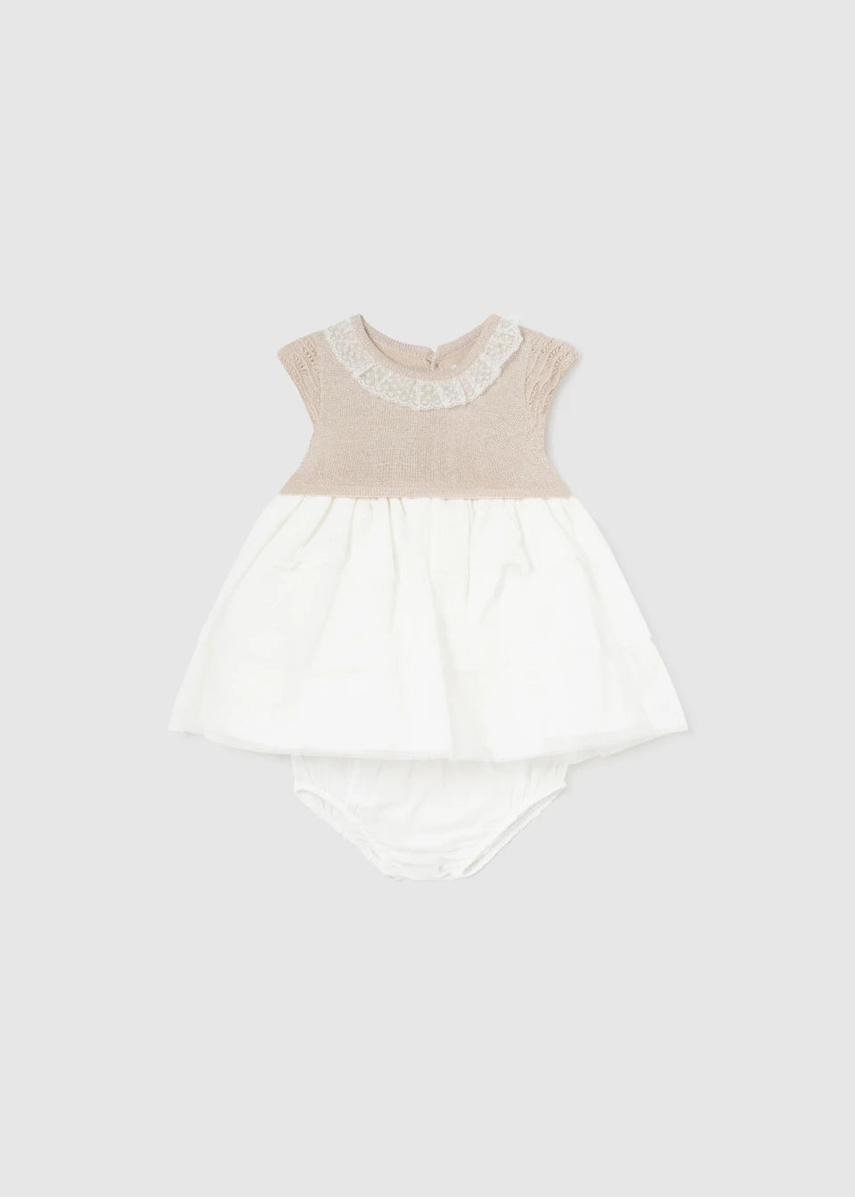 Champagne dress for baby girl