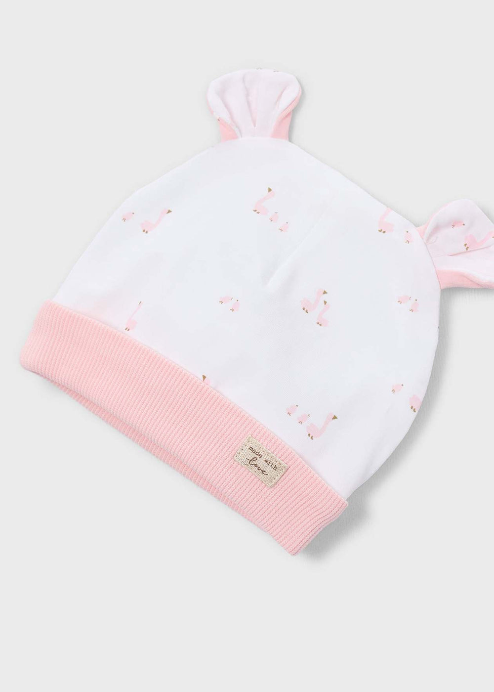 Newborn 3-Piece Swan Gift Set – Baby Pink