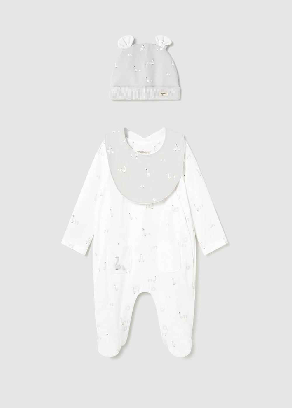 Newborn 3-Piece Swan Gift Set