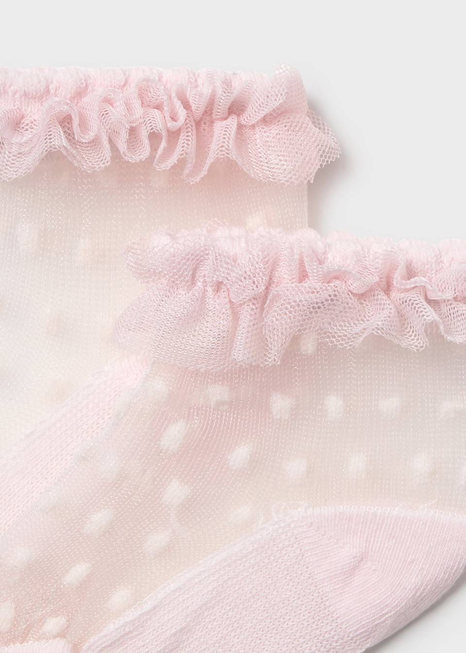 Newborn Girl Tulle Socks