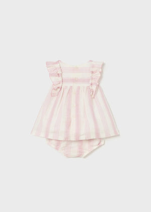 Linen dress for baby girl