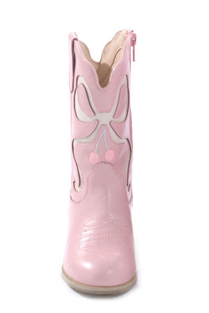 KEZEINE PINK COWGIRL BOOTS