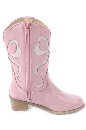 KEZEINE PINK COWGIRL BOOTS