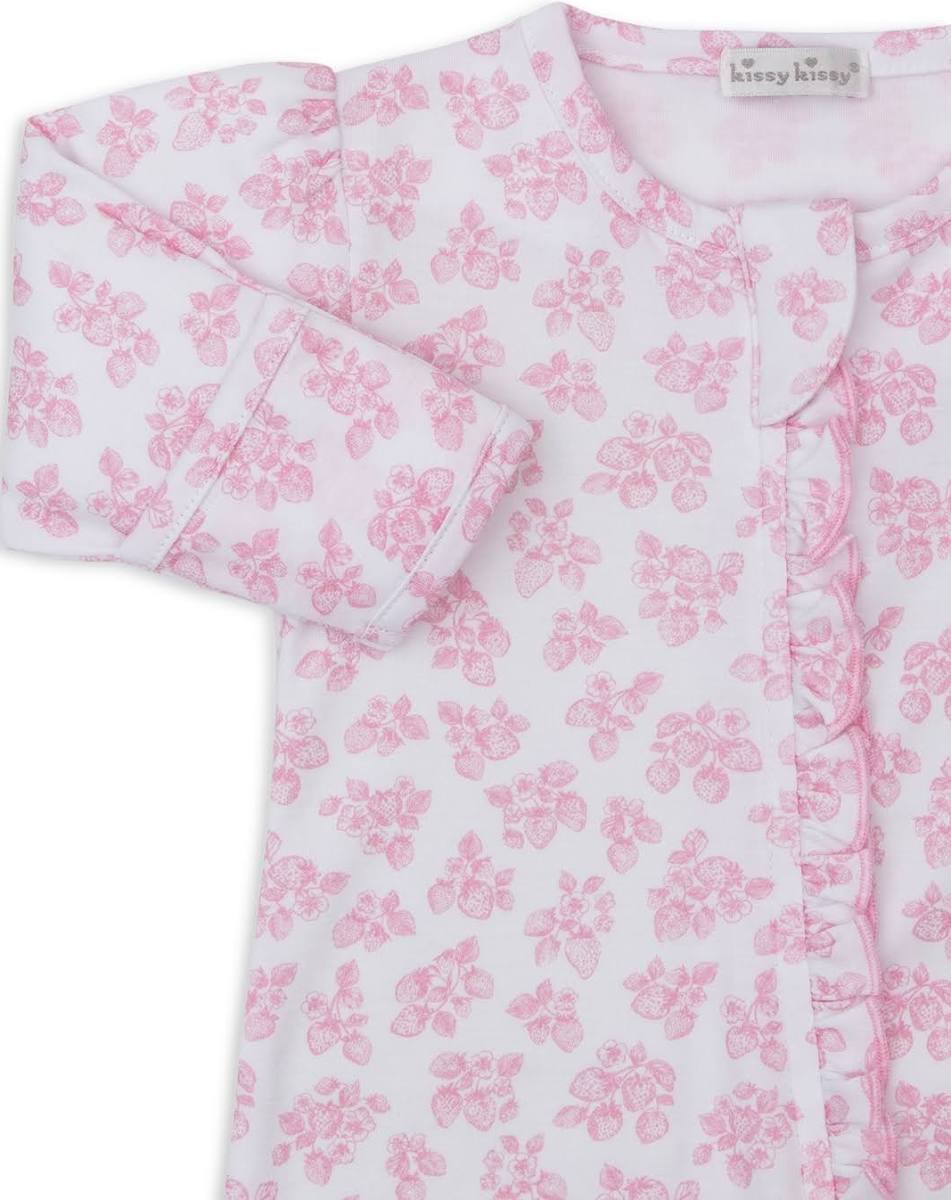 Simply Strawberries Zip Footie