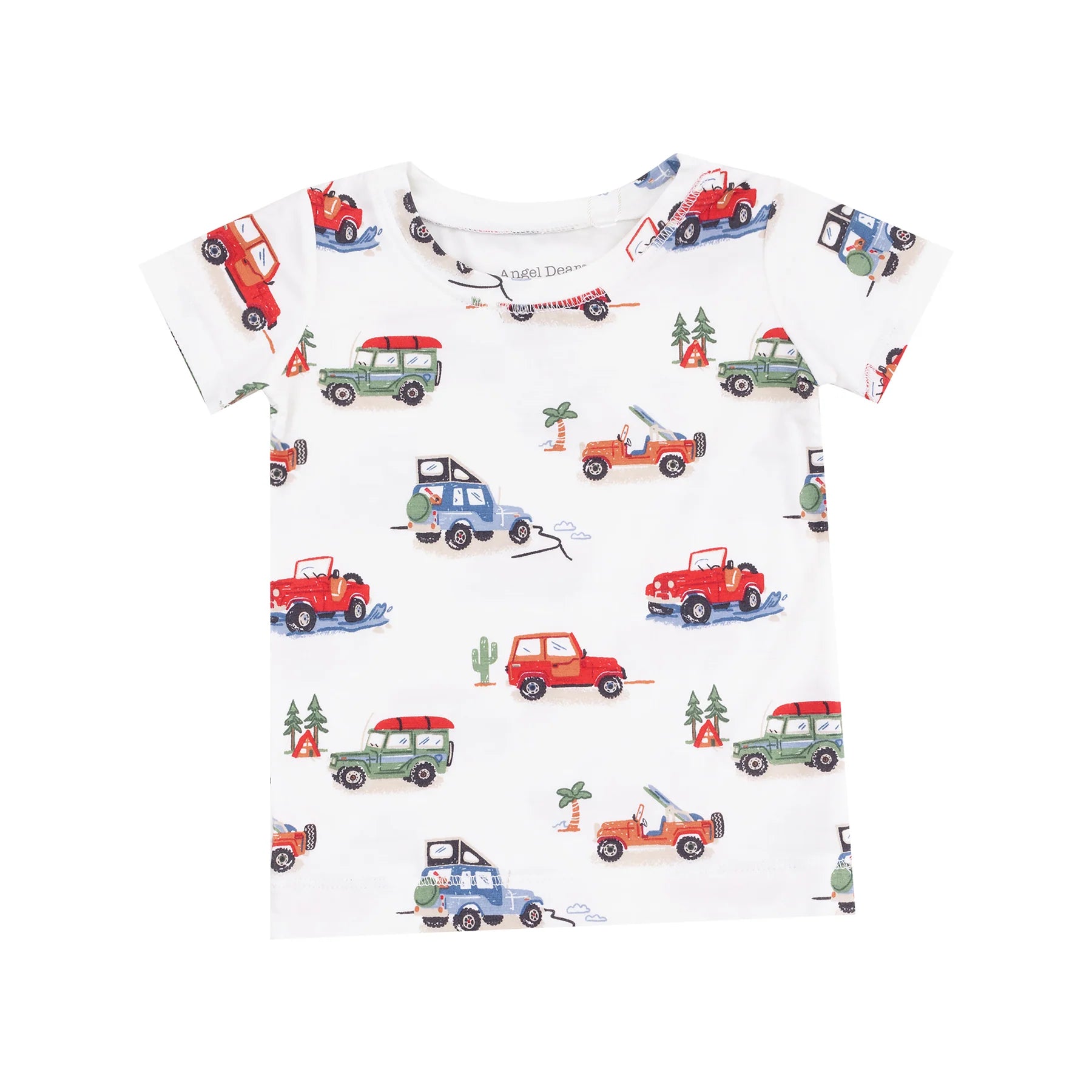 Short Sleeve Loungewear Set Off-Road Adventure