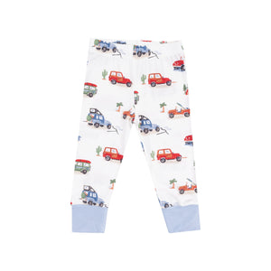 Short Sleeve Loungewear Set Off-Road Adventure