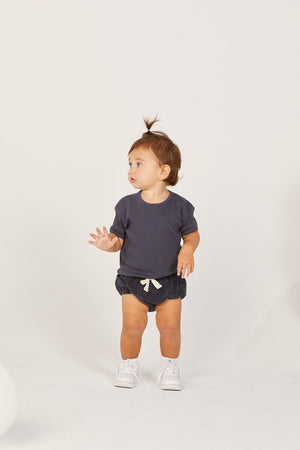 Organic Cotton Terry Bloomer in Ink Navy