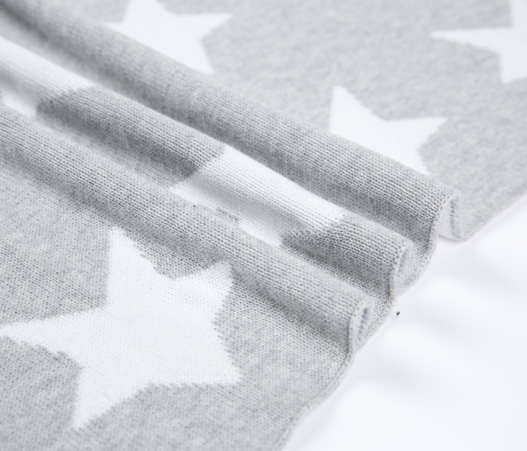 Soft Baby Blanket with Stars