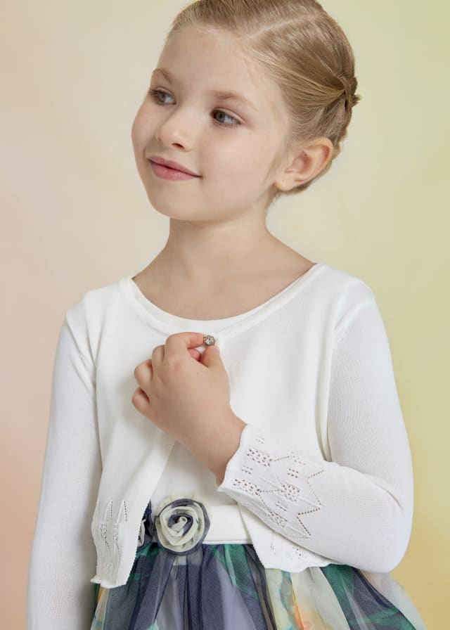 OPENWORK CARDIGAN GIRL