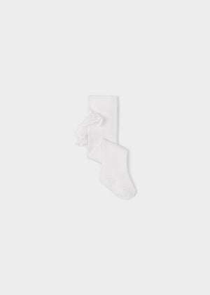 Ruffled tights newborn girl